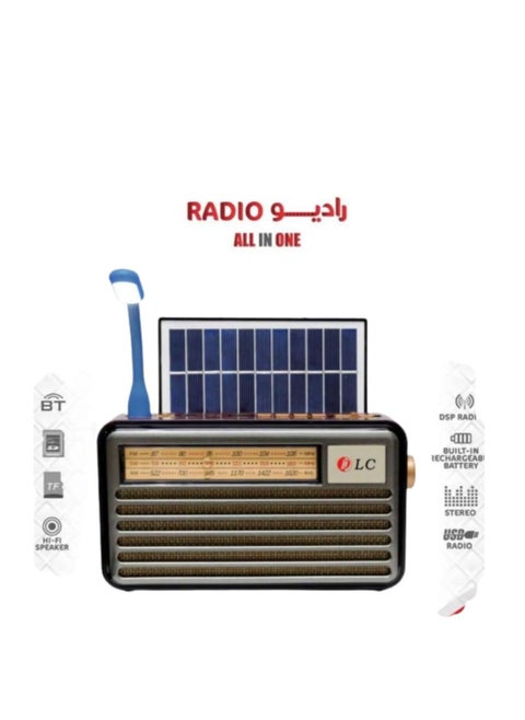 2 in 1 Wireless Bluetooth Speaker with FM Radio and MP3 Music. Attractive and distinctive shape that is linked to the mobile and any smart device (such as tablets and iPads..) via Bluetooth. Lightweig
