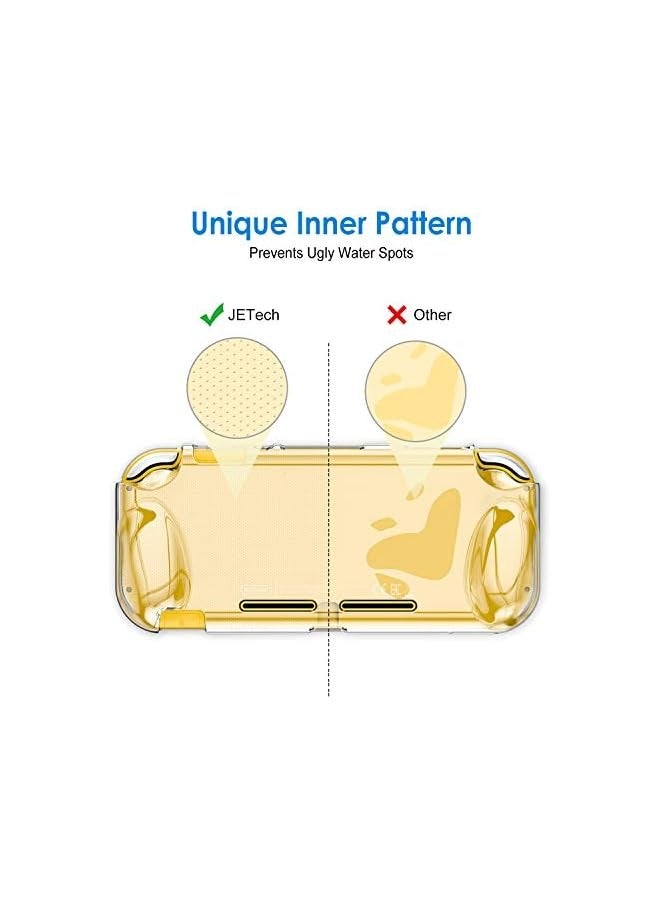جي تيك حافظة واقية لجهاز نينتندو سويتش لايت 2019، غطاء مقبض بتصميم ممتص للصدمات ومضاد للخدش (شفاف عالي الدقة) - Image 4
