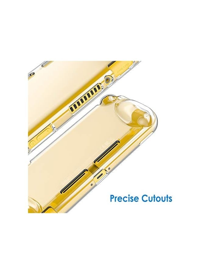 جي تيك حافظة واقية لجهاز نينتندو سويتش لايت 2019، غطاء مقبض بتصميم ممتص للصدمات ومضاد للخدش (شفاف عالي الدقة) - Image 5