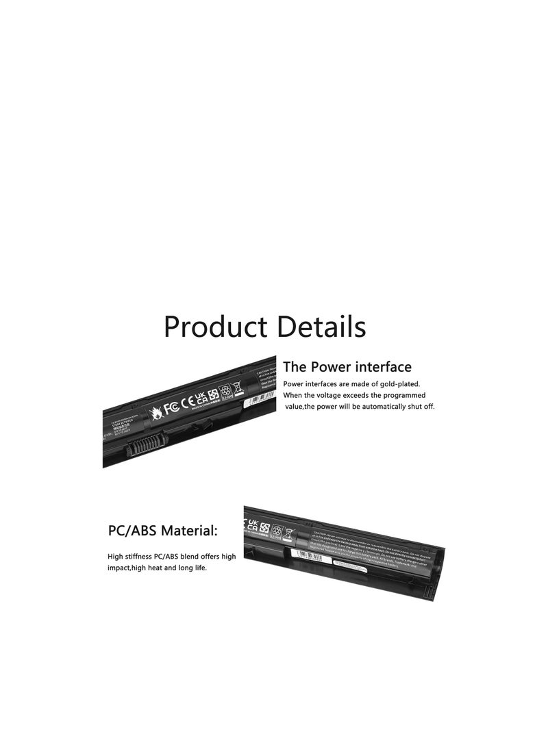 Terabyte بطارية جديدة 38wh VI04 V104 متوافقة مع hp Spare 756743-001 بطارية لابتوب 756744-001 756748-851 vio4 متوافقة مع 450 g2 - Image 4