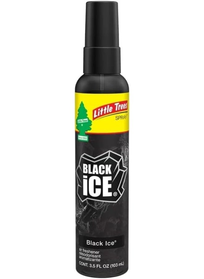 ليتل تريز معطر جو للسيارة برائحة الثلج الأسود 103 مل - Image 1