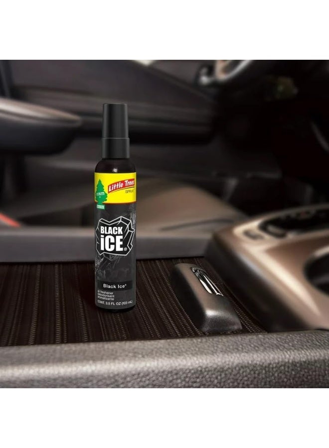 ليتل تريز معطر جو للسيارة برائحة الثلج الأسود 103 مل - Image 5