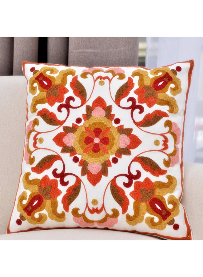 Sharpdo Square Shape Decorative Throw Pillow Multicolour 45 x 45cm - Image 1