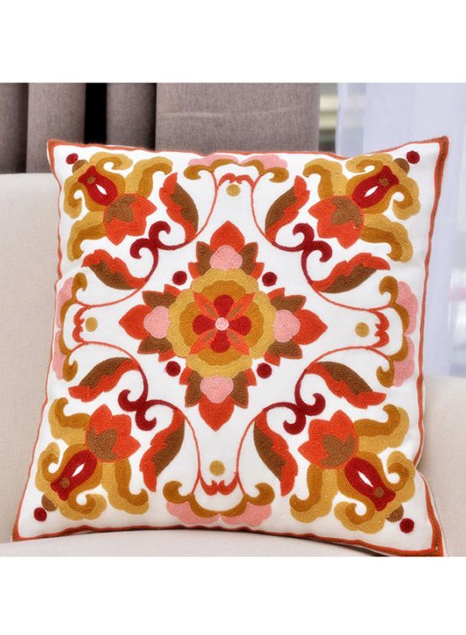 Sharpdo Square Shape Decorative Throw Pillow Multicolour 45 x 45cm - Image 2