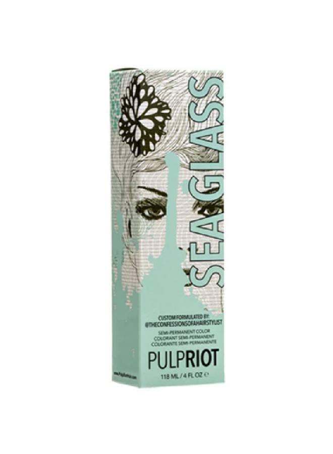 P.R. Pulp Riot Semipermanent Hair Color 4Oz Seaglass - Image 2
