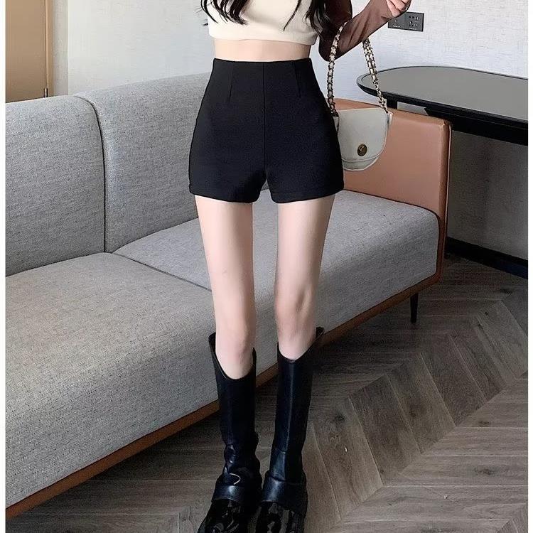 Royal Sister Style Korean Style Spice Girl Casual Pants Hip Summer High A- Line Skirt Super Shorts Skirt Women'S Waist Bag Half-Length - Image 4