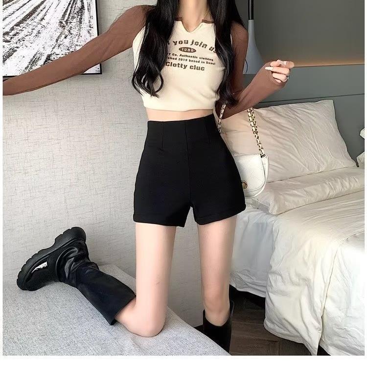 Royal Sister Style Korean Style Spice Girl Casual Pants Hip Summer High A- Line Skirt Super Shorts Skirt Women'S Waist Bag Half-Length - Image 2