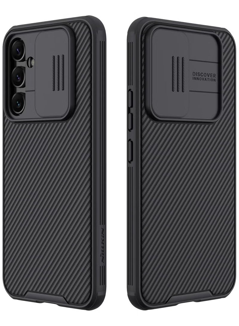 Nillkin Case for Samsung A55 nillkin CamShield case Protective Cover with Camera Protector Hard PC Ultra Thin Anti-Scratch Phone Case For Samsung A55- Black - Image 1