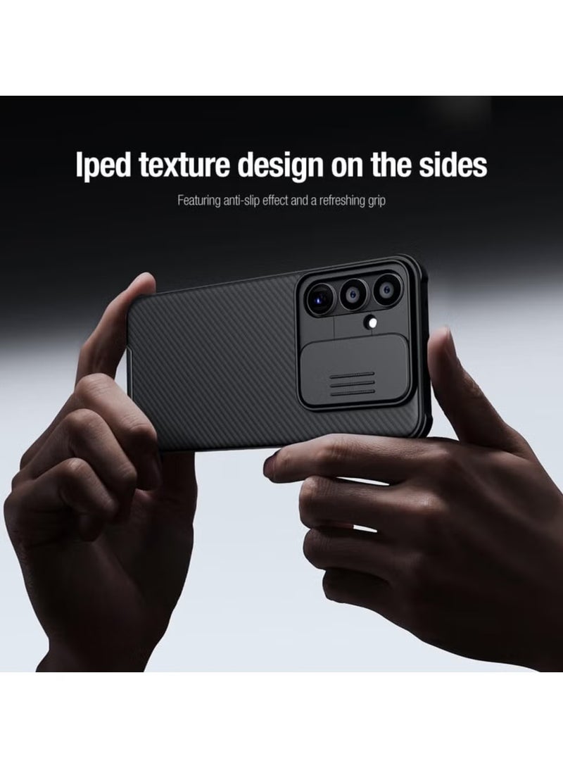 Nillkin Case for Samsung A55 nillkin CamShield case Protective Cover with Camera Protector Hard PC Ultra Thin Anti-Scratch Phone Case For Samsung A55- Black - Image 4