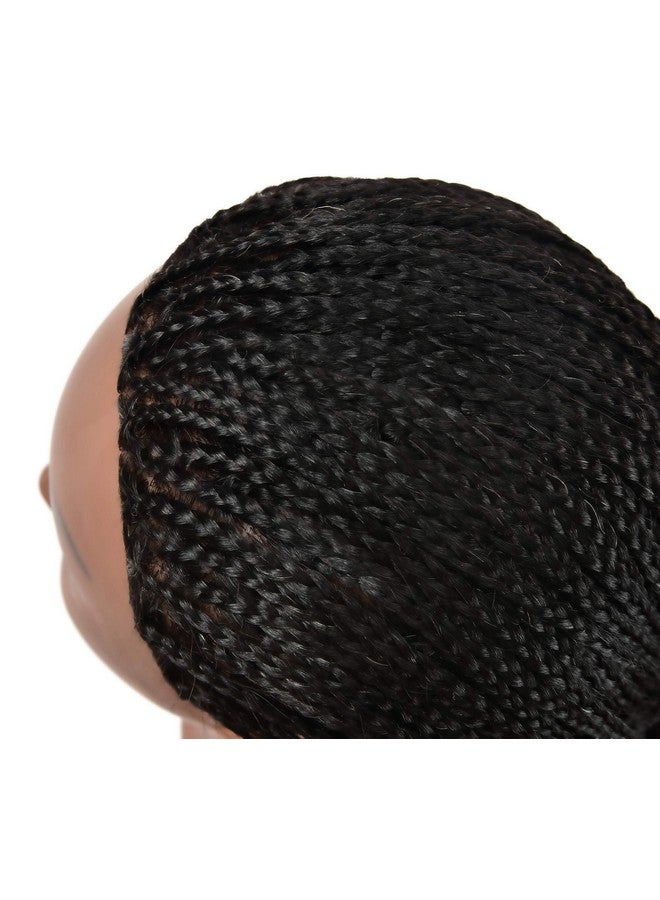 FUTAI Real 100% Human Hair Mannequin Head With Table Clamp Stand For Hairdresser Practice Braiding Styling Manikin Cosmetology Makeup Manican Doll Training Head Coloring Curling Cutting Updos Display - Image 2