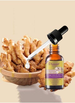 YOMNA Disaar Natural Hair Growth Ginger Essential Oil, Anti Hair Loss Essence, Healthy Strong Thick Hair, Treats Baldness Weak Brittle Thinning Hair  - Image 2