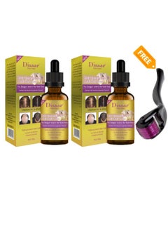 YOMNA Disaar Natural Hair Growth Ginger Essential Oil, Anti Hair Loss Essence, Healthy Strong Thick Hair, Treats Baldness Weak Brittle Thinning Hair  - Image 1