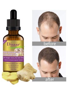 YOMNA Disaar Natural Hair Growth Ginger Essential Oil, Anti Hair Loss Essence, Healthy Strong Thick Hair, Treats Baldness Weak Brittle Thinning Hair  - Image 4