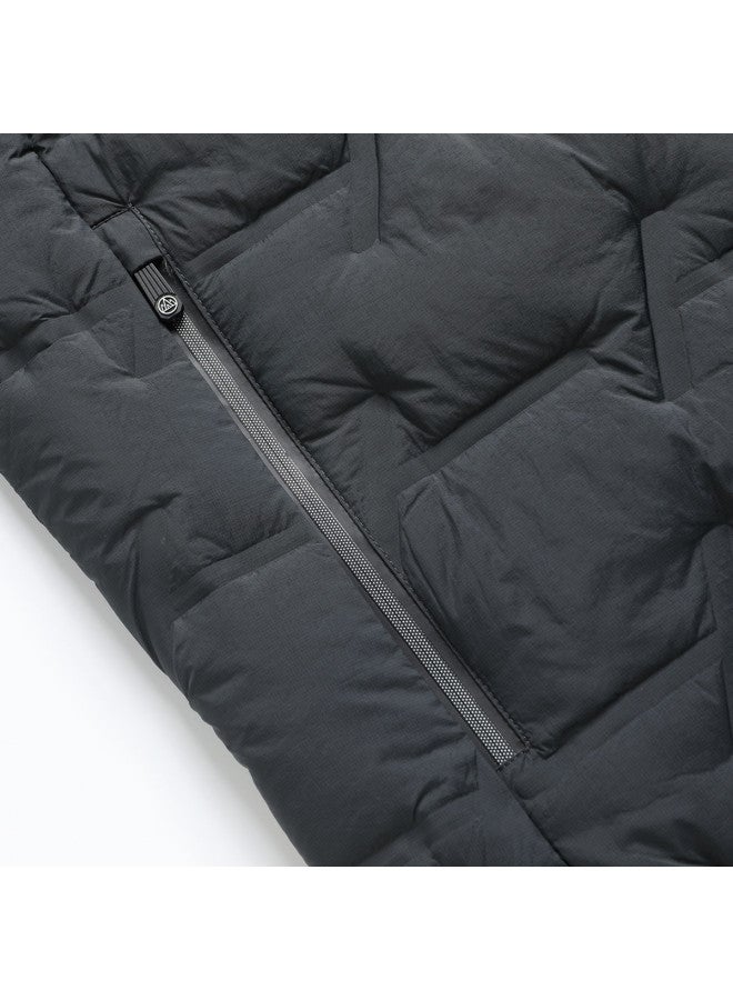 YaYa Men's Stand Collar Down Vest, Warm And Stylish For Autumn And Winter, Youthful And Versatile Down Vest - Image 5