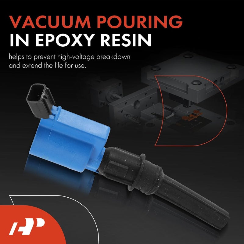 A-Premium Set of 8 Ignition Coil Pack for Ford Vehicles - Image 3