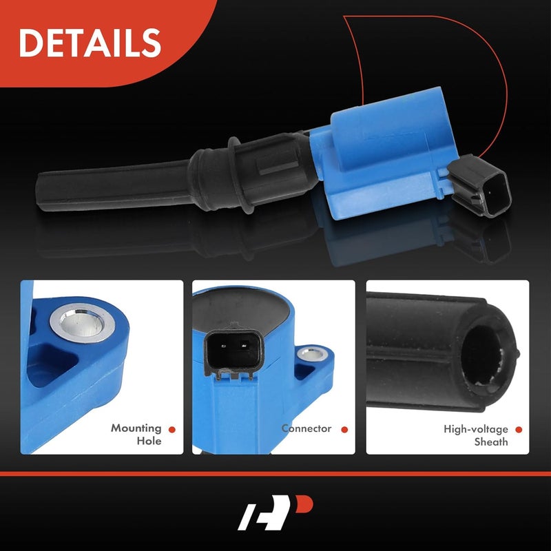 A-Premium Set of 8 Ignition Coil Pack for Ford Vehicles - Image 5