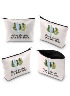WCGXKO Movie Show Inspired Gift This Is The Skin Of A Killer Bella Zipper Pouch Makeup Bag for Fans (This is the skin)  - Image 3