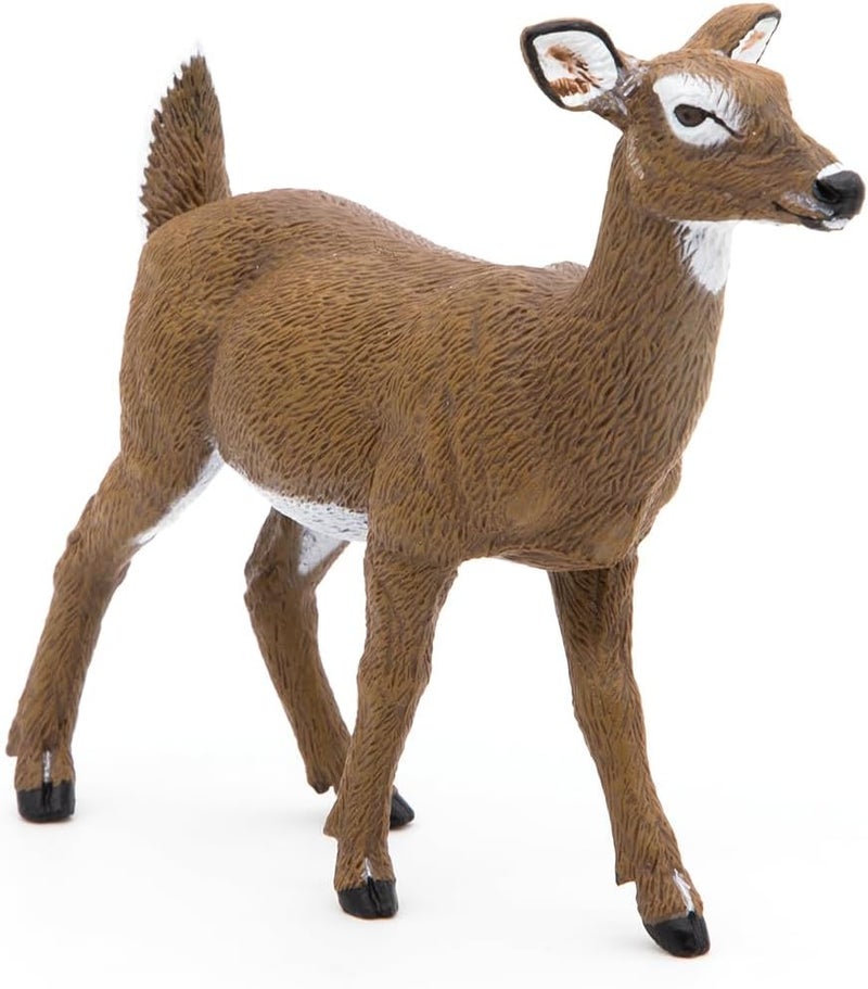 Papo handpainted  figurine Wild animal kingdom  WhiteTailed Doe 50218 Collectible  For Children  Suitable for Boys and Girls From 3 years old - Image 2
