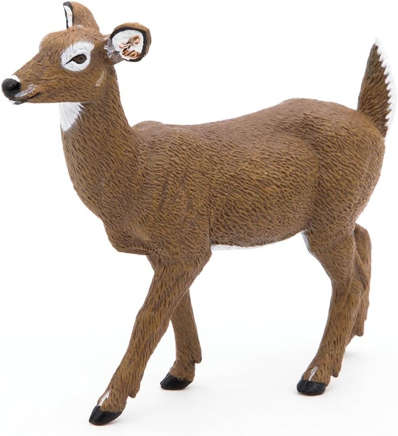 Papo handpainted  figurine Wild animal kingdom  WhiteTailed Doe 50218 Collectible  For Children  Suitable for Boys and Girls From 3 years old - Image 5