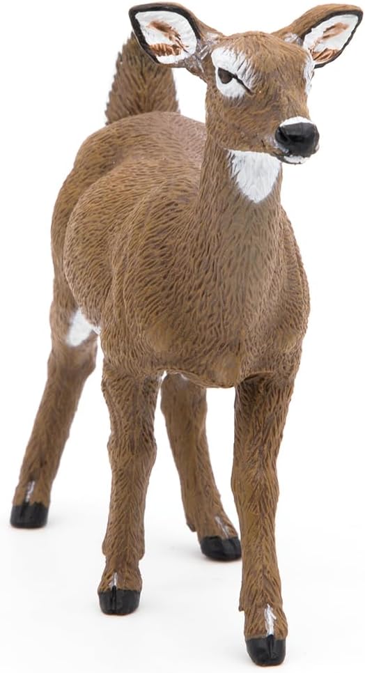 Papo handpainted  figurine Wild animal kingdom  WhiteTailed Doe 50218 Collectible  For Children  Suitable for Boys and Girls From 3 years old - Image 3