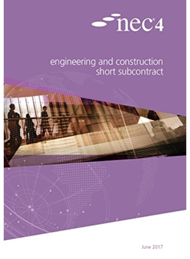 NEC4: Engineering and Construction Short Subcontract 