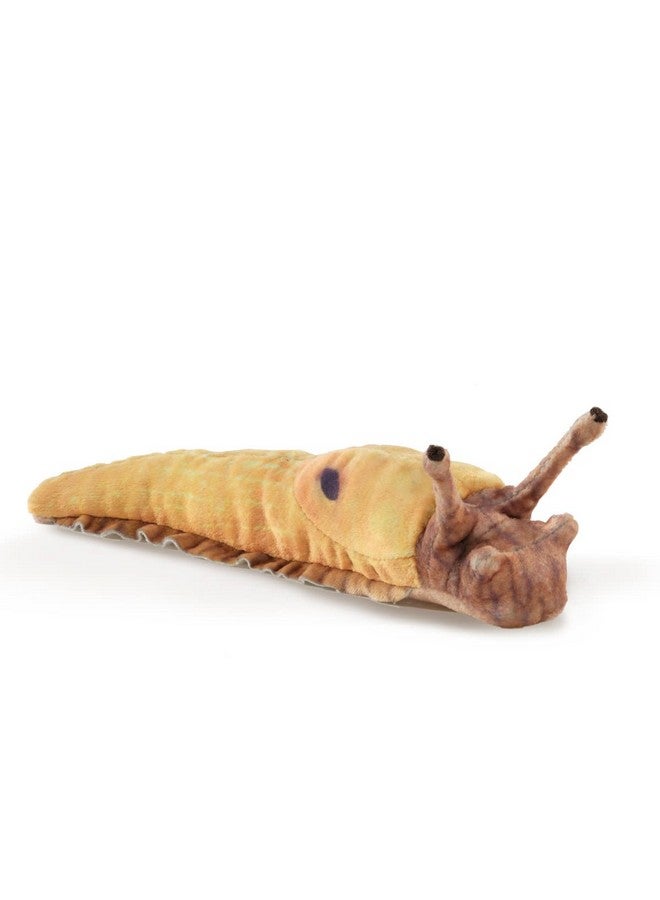 Folkmanis Mini Banana Slug Finger Puppet - Image 2