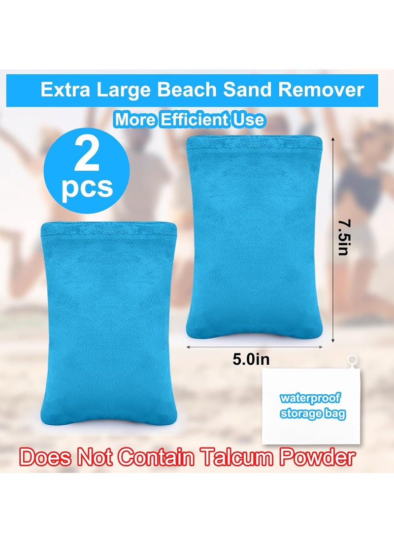 general Large Sand Remover for Beach, 2 Pcs Sand Removal Bag Beach Essentials for Whole Family Clean and Sand Free (Talc-Free) ﻿ - Image 5