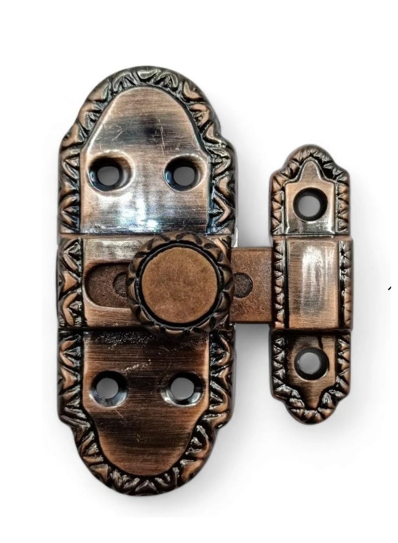 ترباس لقفل الباب و النوافذ و الشرعة (اكسديه محمر) - Image 1