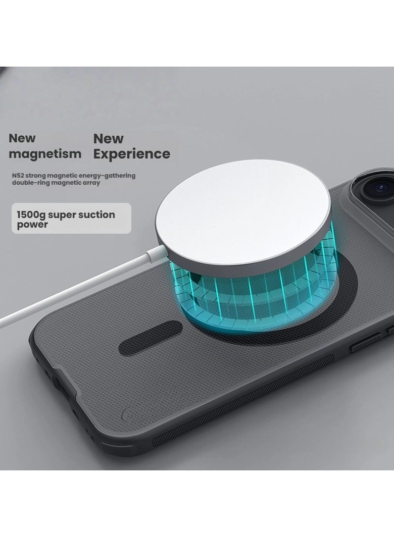 general For iPhone Air Matte Magnetic Phone Case MagSafe Compatible Scratch-Resistant & Fingerprint-Proof Precision Fit - Image 2