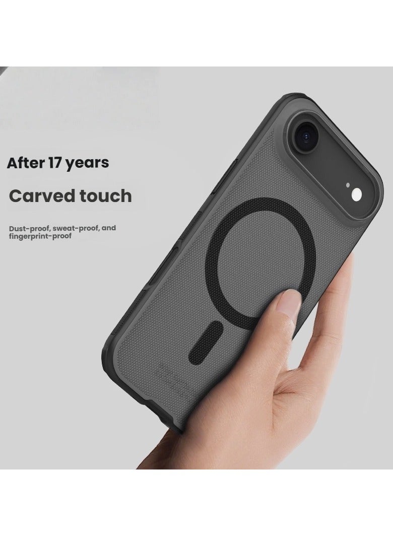 general For iPhone Air Matte Magnetic Phone Case MagSafe Compatible Scratch-Resistant & Fingerprint-Proof Precision Fit - Image 4