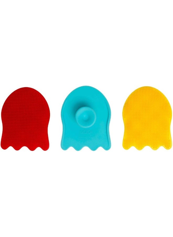 Ubbi Jellyfish Silicone Baby Bath Sponges, Baby Bathing and Care Essentials for Newborns - Image 3