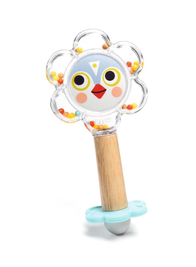 DJECO Babyflower Mirror Rattle - Image 2