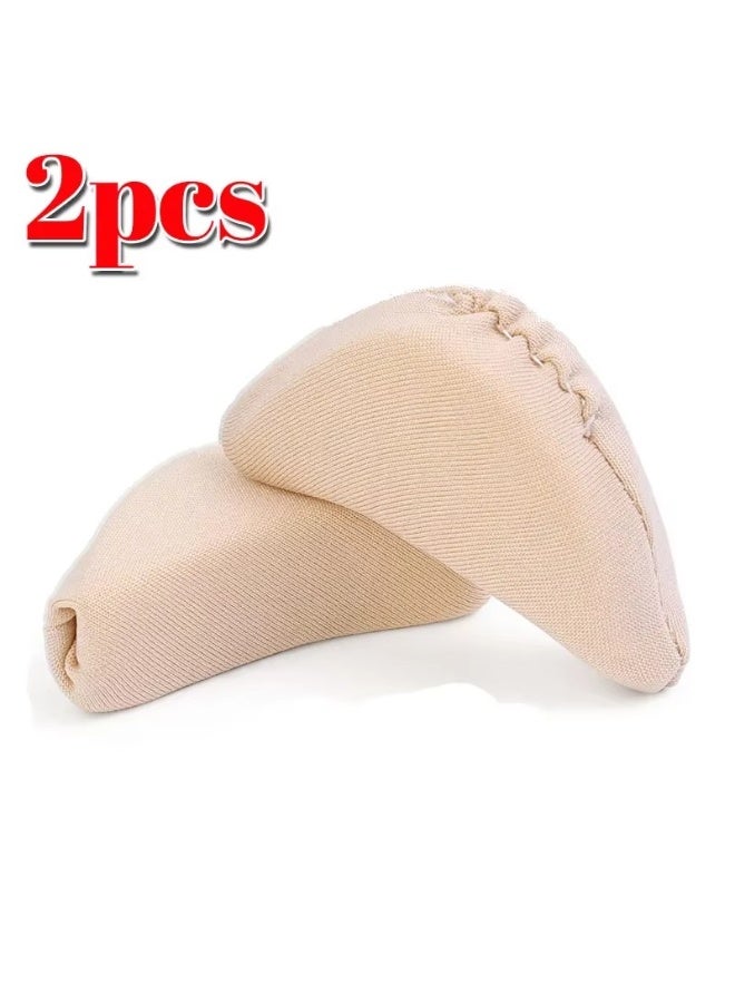 2 Pcs Sponge Forefoot Insert Pad for Women High Heels Toe Plug Half Sponge Shoes Cushion Feet Filler Insoles Anti-Pain Pads (beige) - Image 5