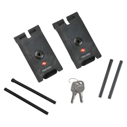 SKB TSA 3 Locking Latch Kit for iSeries Cases, Travel Approved Lock Set with Keys and Replacement Pins, Easy Install Upgrade for Luggage Security - Image 1