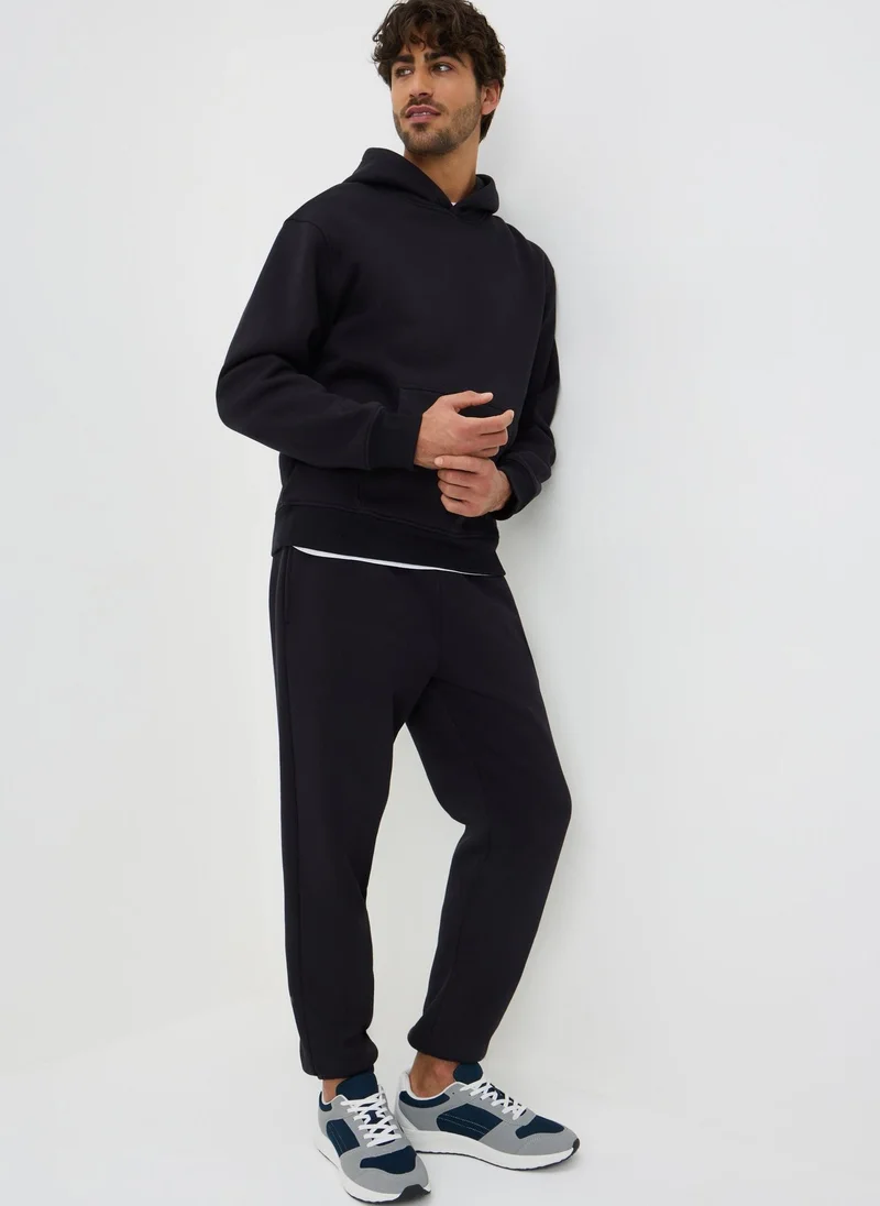 Black Relaxed Joggers