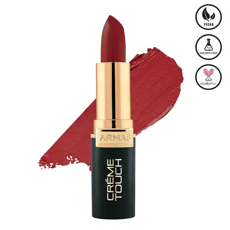 Armaf Beaute Creme Touch Semi Matte Isabella Lipstick 3.5g, Rich Pigment Lip Colour, Non Drying & Lightweight Lip Stick, Comfortable & Long Lasting Finish, Weightless Formula, Long Wear Lips Makeup - Image 1