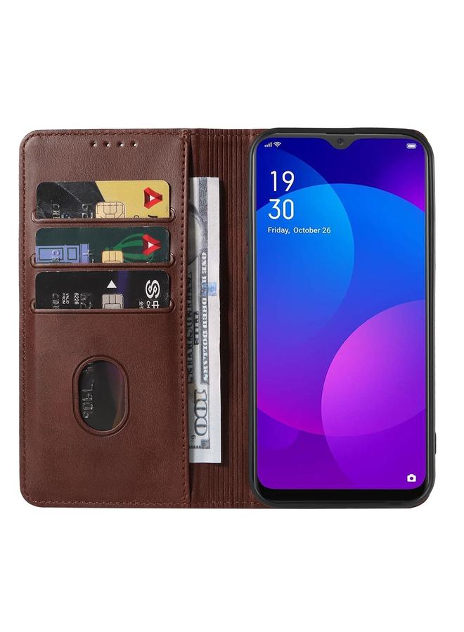 إيروريكس جراب هاتف OPPO F11 المصنوع من الجلد بإغلاق مغناطيسي - Image 3