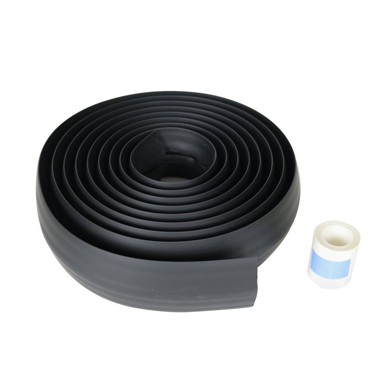 C2G Legrand Wiremold CDBK-15 Corduct 5 Foot Cord Cover for Floors, Holds 1 Cord or Cable, Black (1 Pack) - Image 2