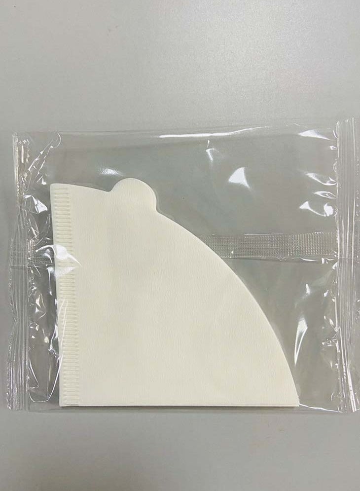 LeadMy V60 Filter Size 02 White 100 Piece Coffee Paper Filter Coffee Maker Accessories Coffee Filter 16x12x11cm - Image 2