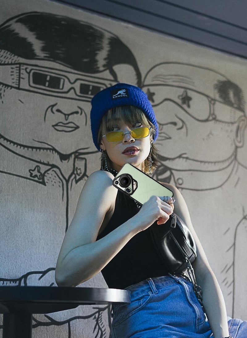 Wtech Huawei Pura 70 Ultra 5G 2024 PU Luxury Plating Raised Lips Camera Hole Case Cover Black - Image 4