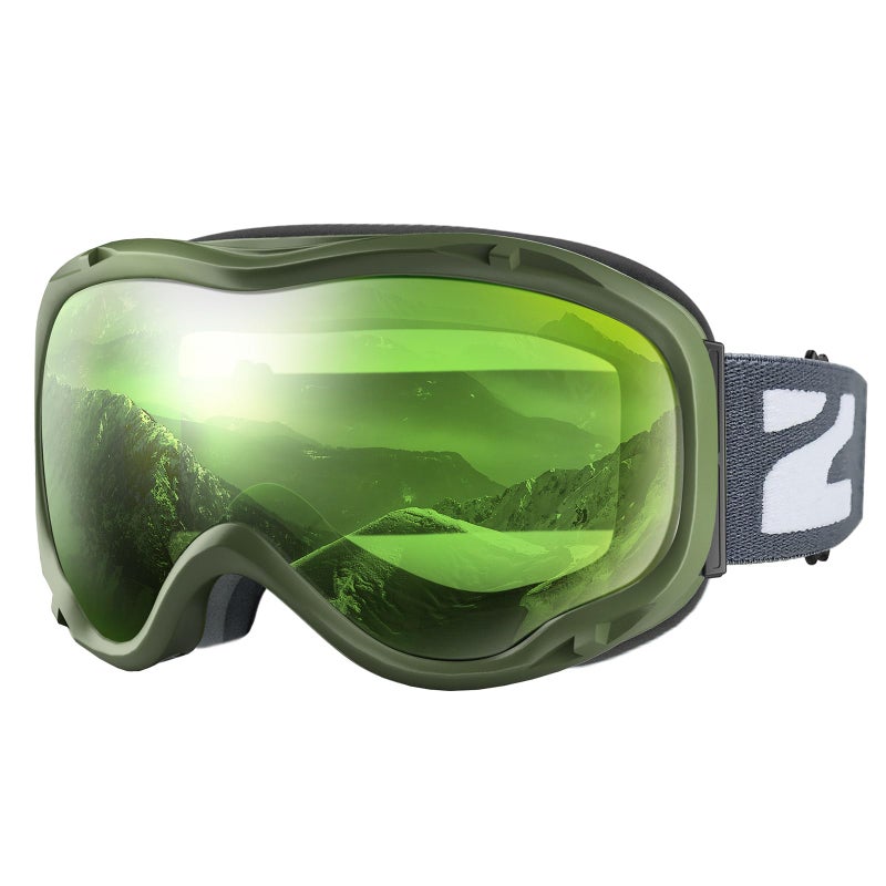 ZIONOR Lagopus Ski Snowboard Goggles UV Protection Anti fog Snow Goggles for Men Women Adult Youth - Image 1