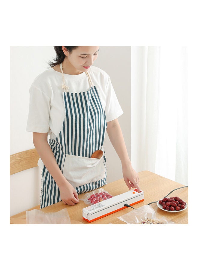 إسكدنيا جهاز تغليف بتفريغ الهواء، صغير الحجم و أوتوماتيكي بالكامل للاستخدام المنزلي . برتقالي 36.50 x 5.00 x 5.50سم - Image 4