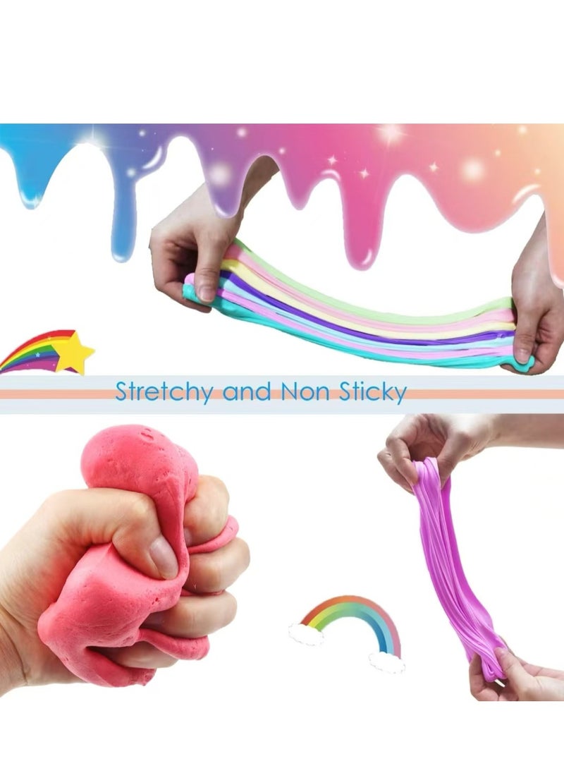 34Pack Butter Slime Kit, Party Favor Supplies, Soft Fidget Toy Slime with Trinkets, Prize for Girl and Boys, Christmas Stocking Stuffers Birthday Gift for Kids  - Image 4