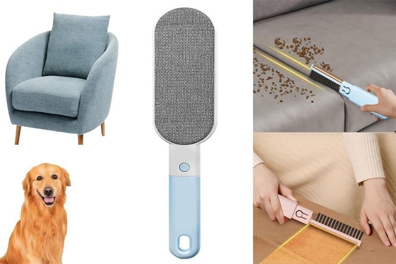 Ameedarshan 4 in 1 Multifunctional Soft Lint Remover with Brush Sweater Lint Shaver Portable Fabric Grooming Device for Maintaining Clothes Grooming Delicate Fabrics Pilling Sweater Dog CatPack of 1 - Image 2