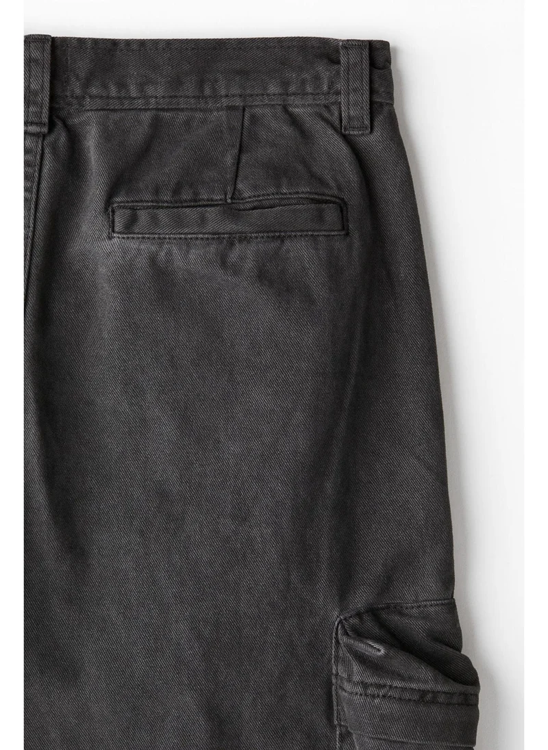 اتش اند ام Regular Fit Twill cargo trousers