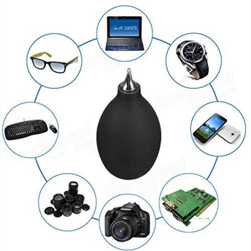 DIY Crafts DIY Crafts Rubber Powerful Cleaning and Repair Air Dust Blower for PC Desktop Watch Tab Mobile Smartphone Camera Multicolour  - Image 3