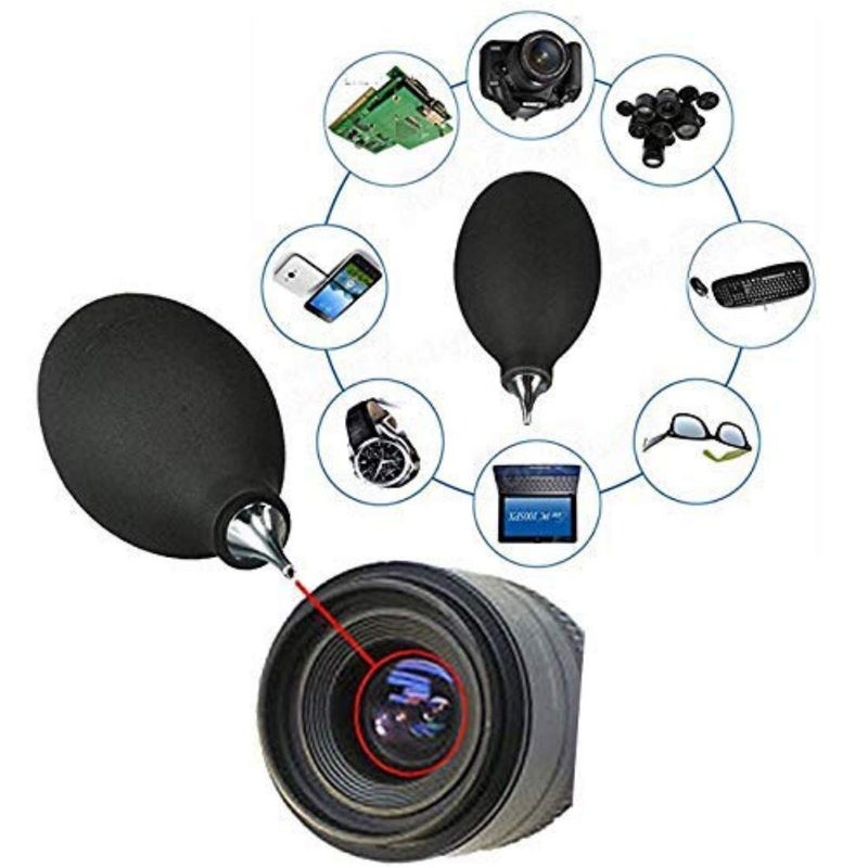 DIY Crafts DIY Crafts Rubber Powerful Cleaning and Repair Air Dust Blower for PC Desktop Watch Tab Mobile Smartphone Camera Multicolour  - Image 2
