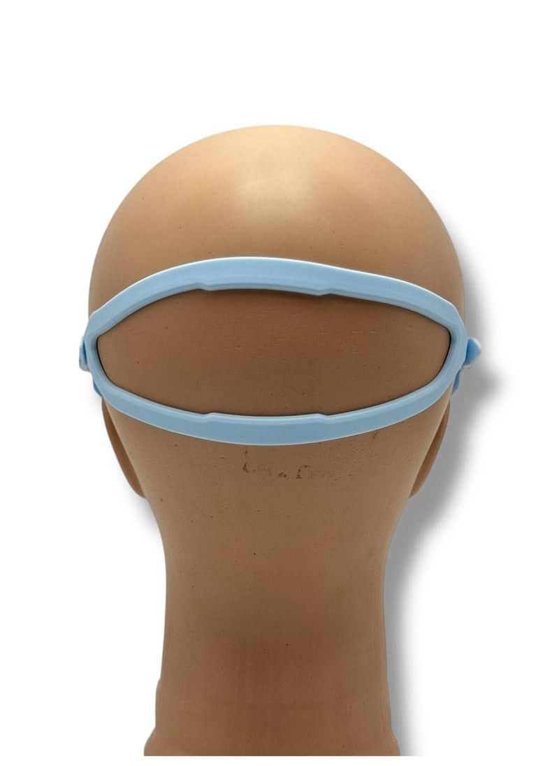 Large Eye Goggles for Swimming and Diving with Clear Vision and Fog-Resistant Lenses - Comfortable and Stable Underwater Design