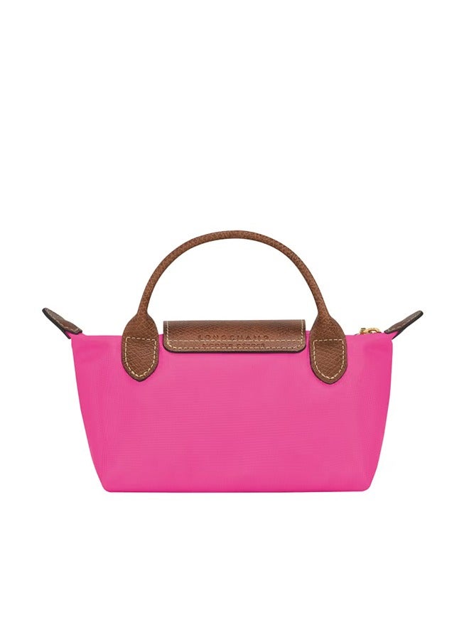 Longchamp Longchamp single-handle mini bag, mini mobile phone coin purse, crossbody hand bag, shoulder with shoulder strap, women's bag - pink - Image 2