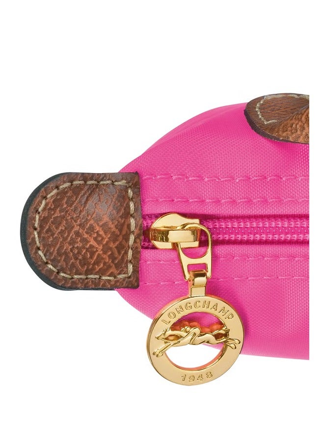 Longchamp Longchamp single-handle mini bag, mini mobile phone coin purse, crossbody hand bag, shoulder with shoulder strap, women's bag - pink - Image 4